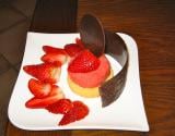 Ronde de fraises et chocolat facile