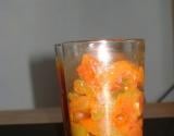 Verrine de poivrons à la tomates