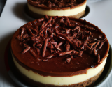 Cheesecake aux deux chocolats