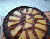 Tarte ananas - chocolat