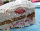 Terrine de fraises aux spéculoos et mascarpone