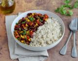 Chili végétarien au riz complet