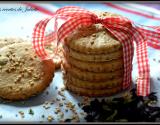 Biscuits au sésame et aux algues