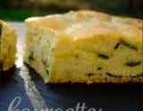 Gâteau courgettes thym citron