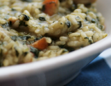 Risotto aux épinards