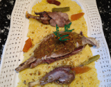 Cous de canards farçis