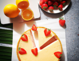 Cheesecake aux fraises et citron