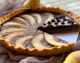 Tarte aux poires chocolat