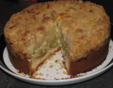 Gâteau aux pommes et poires façon crumble