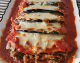 Lasagnes tomate aubergine mozzarella