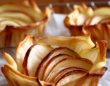 Panier feuilleté de pommes au four