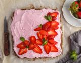 Gateau aux fraises mascarponne