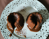 Volcans aux deux chocolats