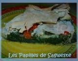 Pastilla aux épinards et feta