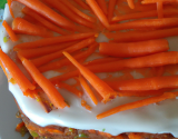 Gâteau aux carottes bio