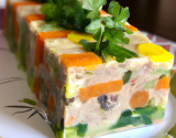 Terrine de poissons aux petits légumes