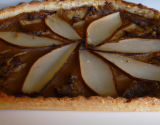 Tarte frangipane poire / chocolat