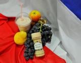 Smoothie pomme, poire, raisin