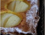 La tarte amandine aux poires