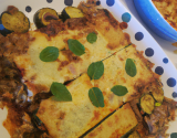 Lasagnes aubergines et chèvre