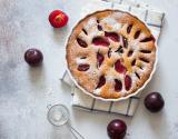 Gâteau moelleux aux prunes rouges