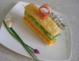 Millefeuilles potiron et brocolis