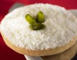 Valençay en tartelette, et sa compote épicée