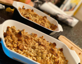 Crumble pomme coing au Nutella