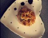 Crumble de pommes-rhubarbe