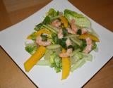 Salade crevettes-mangue-pamplemousse chinois
