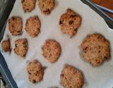 Palets aux flocons d'avoine, raisins secs et pépites de chocolat