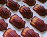 Madeleines chocolat cerise