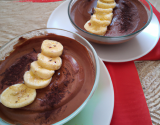 Mousseux chocolat bananes