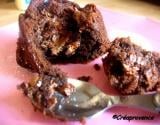 Muffins chocolat cœur de toblerone