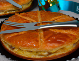 Galette des rois vanillée à la crème frangipane 