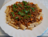 Pâtes à la bolognaise végétarienne