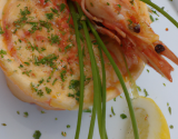 Flan de langoustines