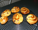 Petits pains aux raisins maison