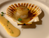 Coquille St-Jacques au champagne