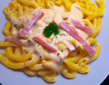 Philadelphia pasta jambon cru