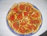 Tarte à la tomate et au cantal