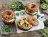 Bretzel-bagels au fromage et Kiwi de l'Adour IGP