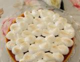 Tarte rhubarbe, meringue et pâte maison