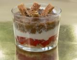 Verrine au caviar d'aubergine