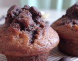 Muffins aux pépites de chocolat ultra rapide