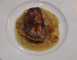 Foie gras poêlé à la poire