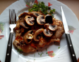 Escalopes de dinde aux champignons