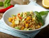 Salade de quinoa, mangue & avocat