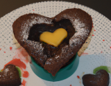 Fondant au chocolat cœur surprise