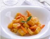 Gnocchi de courge Butternut aux gambas et beurre de sauge